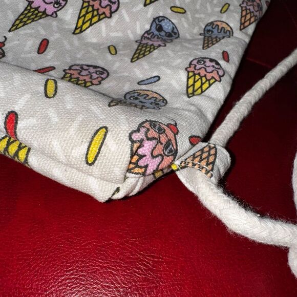 SKECHERS Fun Ice-Creams Print Drawstring Bag NWOT - Picture 8 of 10